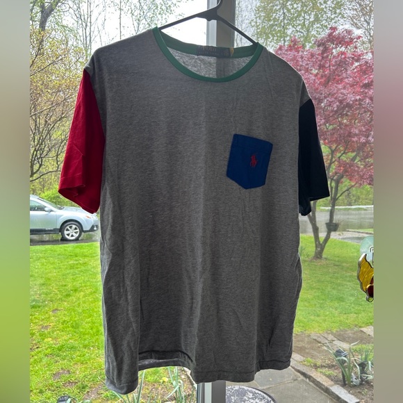 Polo Ralph Lauren Other - Polo Mens Size L Gray Short Sleeve Shirt